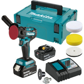Máy chà nhám đánh bóng dùng pin 18V Makita DPV300RTJ